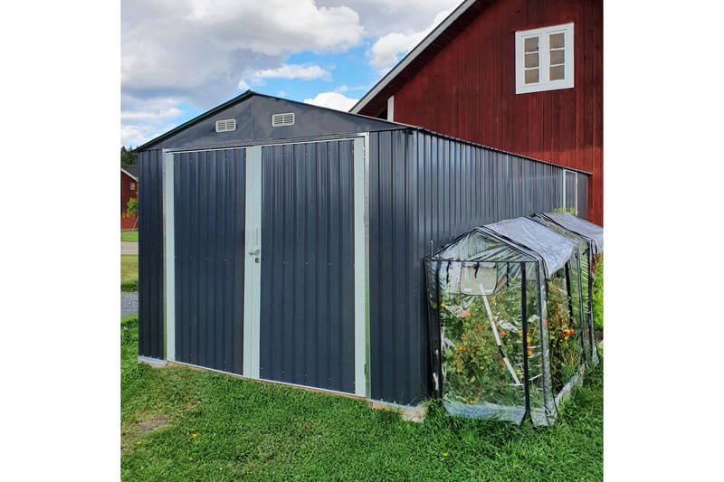 Blikkgarasje 18 m² komplett byggesett - Hus & oppussing - Garasje & verksted - Garasjehus