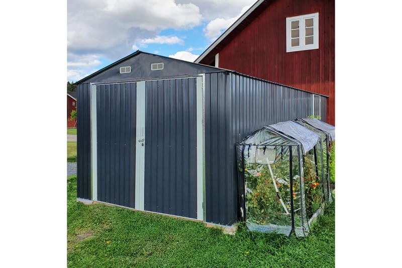 Blikkgarasje 18 m² komplett byggesett - Hus & oppussing - Garasje & verksted - Garasjehus