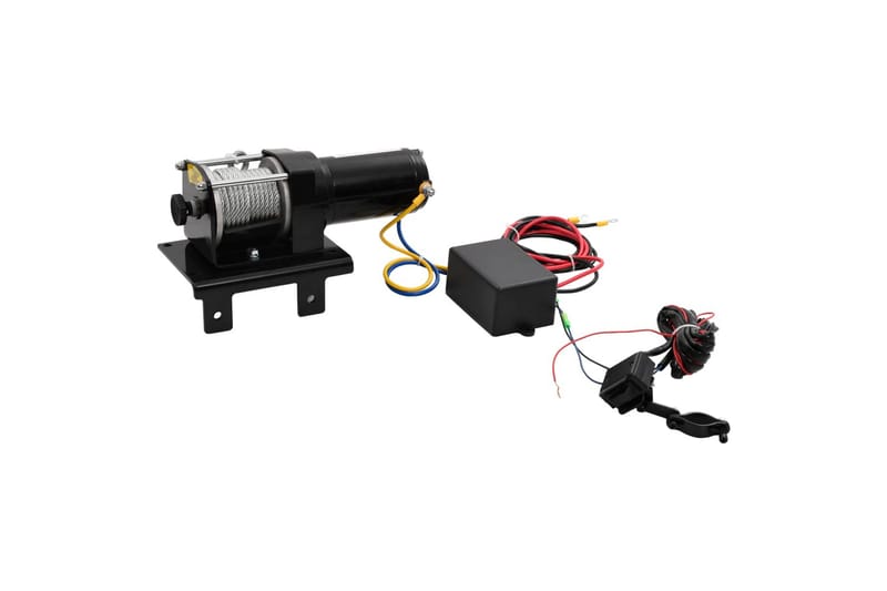 12V Elektrisk Vinsj 1360 KG med Trådløs Fjernkontroll - Hus & oppussing - Garasje & verksted - Garasjeinteriør & garasjeoppbevarin