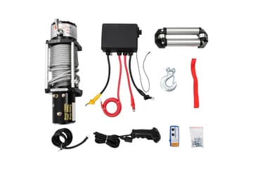 Elektrisk vinsj 12 V 5909 kg - Hus & oppussing - Garasje & verksted - Garasjeinteriør & garasjeoppbevarin