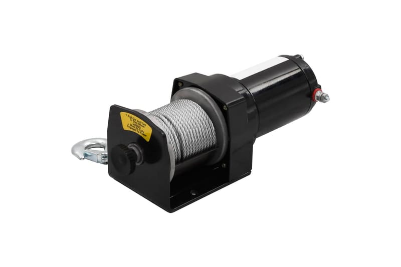 Elektrisk vinsj 1360 KG med monteringsplate klyss 12 V - Hus & oppussing - Garasje & verksted - Garasjeinteriør & garasjeoppbevarin