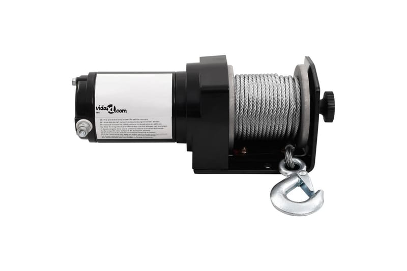 Elektrisk vinsj 1360 KG med monteringsplate klyss 12 V - Hus & oppussing - Garasje & verksted - Garasjeinteriør & garasjeoppbevarin