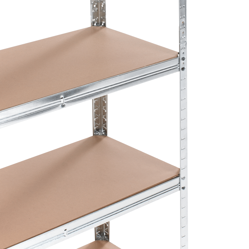 Garasjehyller Xitta 75 cm - Sølv/brun - Hagemøbler - Øvrig utendørs - Tilbehør utendørs - Hyller utendørs