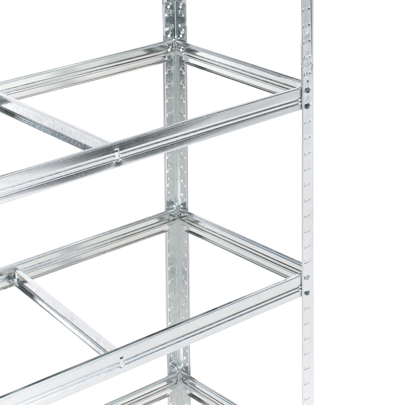 Garasjehyller Xitta 75 cm - Sølv/brun - Hagemøbler - Øvrig utendørs - Tilbehør utendørs - Hyller utendørs