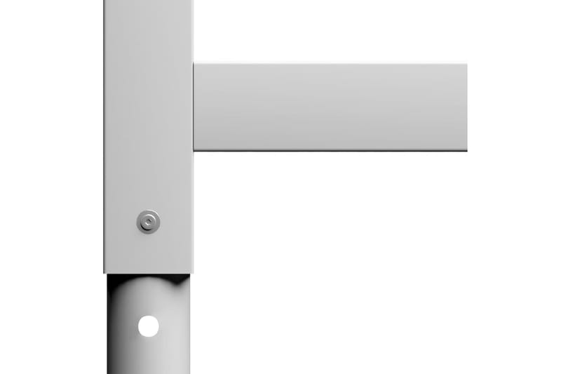 Justerbare arbeidsbenkerammer 2 stk metall 55x(69-95,5)cm - Grå - Hus & oppussing - Garasje & verksted - Garasjeinteriør & garasjeoppbevarin