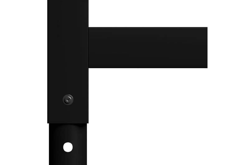 Justerbare arbeidsbenkerammer 2 stk metall 55x(69-95,5)cm - Svart - Hus & oppussing - Garasje & verksted - Garasjeinteriør & garasjeoppbevarin