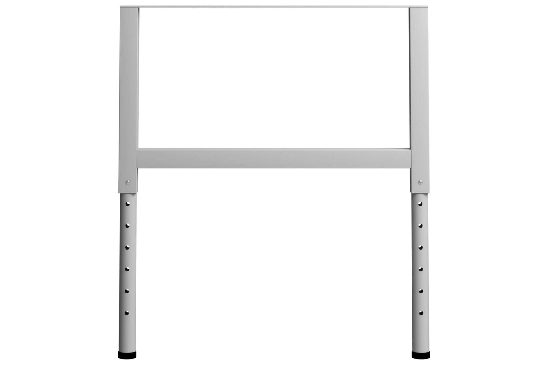 Justerbare arbeidsbenkerammer 2 stk metall 85x(69-95,5)cm - Grå - Hus & oppussing - Garasje & verksted - Garasjeinteriør & garasjeoppbevarin