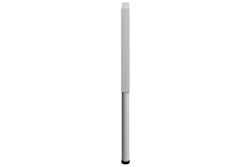 Justerbare arbeidsbenkerammer 2 stk metall 85x(69-95,5)cm - Grå - Hus & oppussing - Garasje & verksted - Garasjeinteriør & garasjeoppbevarin