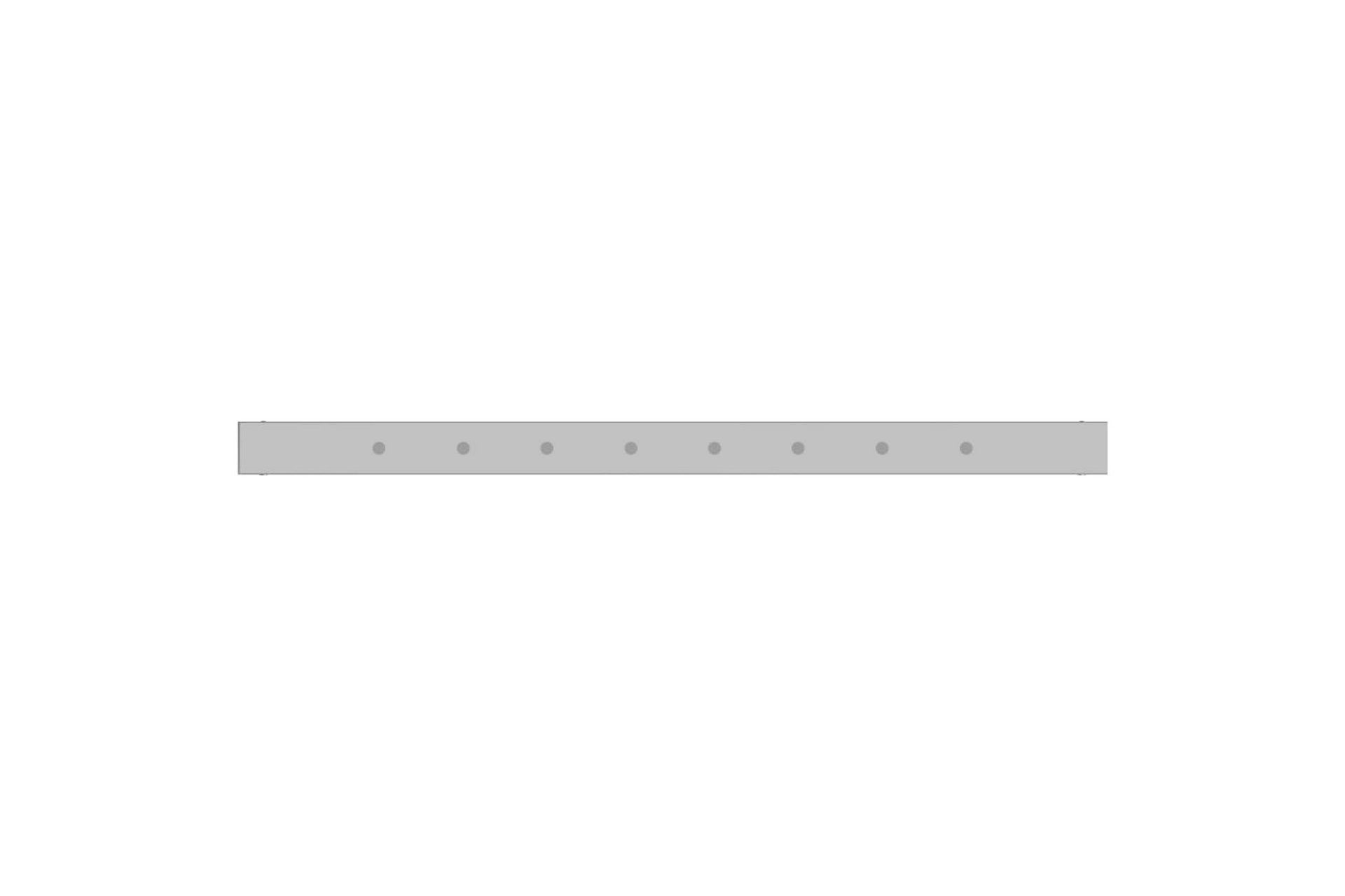 Justerbare arbeidsbenkerammer 2 stk metall 85x(69-95,5)cm - Grå - Hus & oppussing - Garasje & verksted - Garasjeinteriør & garasjeoppbevarin