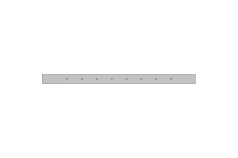 Justerbare arbeidsbenkerammer 2 stk metall 85x(69-95,5)cm - Grå - Hus & oppussing - Garasje & verksted - Garasjeinteriør & garasjeoppbevarin