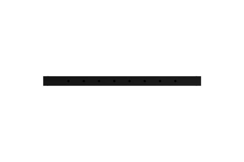 Justerbare arbeidsbenkerammer 2 stk metall 85x(69-95,5)cm - Svart - Hus & oppussing - Garasje & verksted - Garasjeinteriør & garasjeoppbevarin
