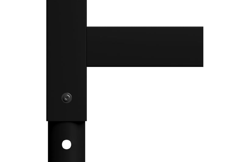 Justerbare arbeidsbenkerammer 2 stk metall 85x(69-95,5)cm - Svart - Hus & oppussing - Garasje & verksted - Garasjeinteriør & garasjeoppbevarin