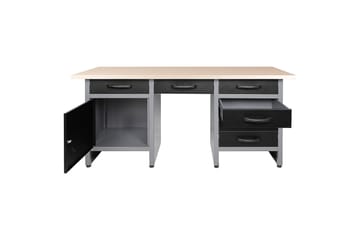 Komplett verkstedssystem Svart - Metalcraft - Hus & oppussing - Garasje & verksted - Garasjeinteriør & garasjeoppbevarin