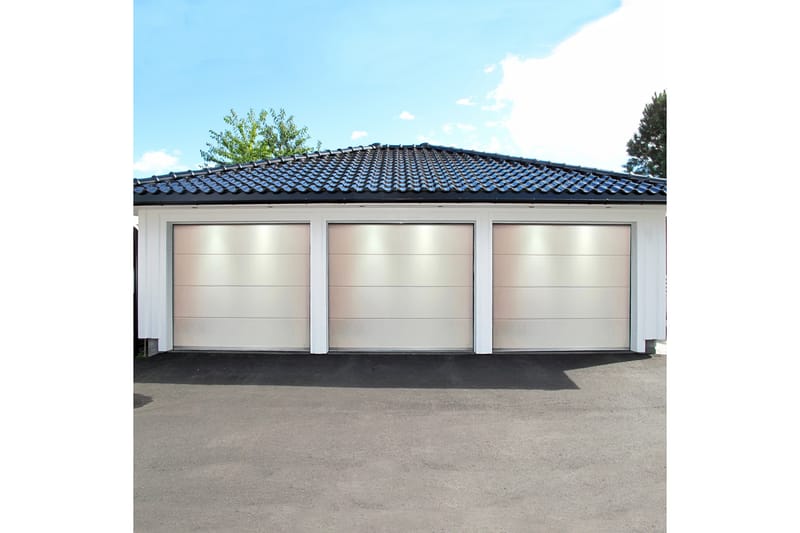 Garasjeport med motor 2,4 m - Hus & oppussing - Garasje & verksted - Garasjeporter - Fjernkontroll garasjeport