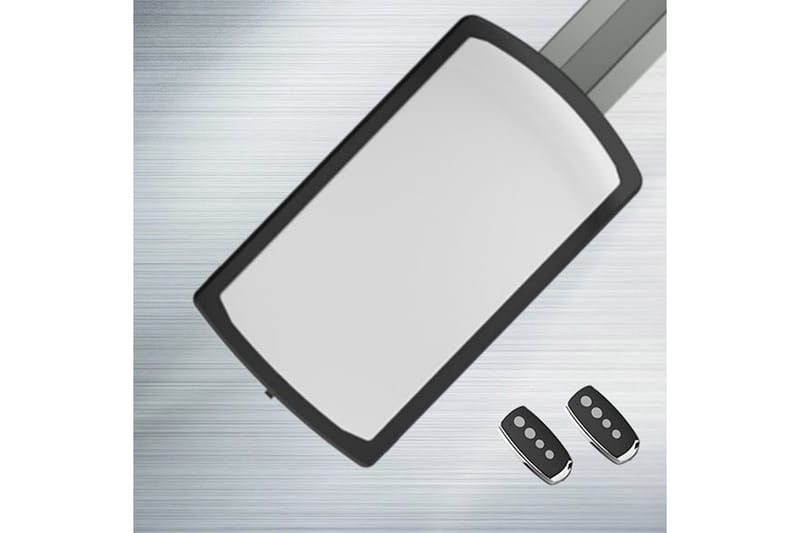 Garasjeport med motor 2,4 m - Hus & oppussing - Garasje & verksted - Garasjeporter - Fjernkontroll garasjeport