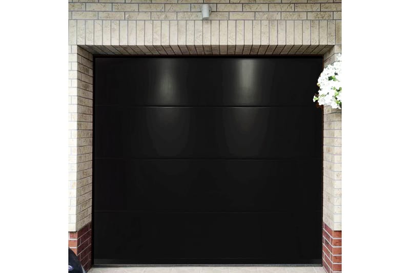 Taksjuppeport med motor 2,4 m - Hus & oppussing - Garasje & verksted - Garasjeporter - Løfteport