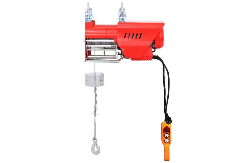 Elektrisk vinsj høy hastighet 300/600 kg 1300 W - Rød - Hus & oppussing - Garasje & verksted - Garasjeinteriør & garasjeoppbevarin