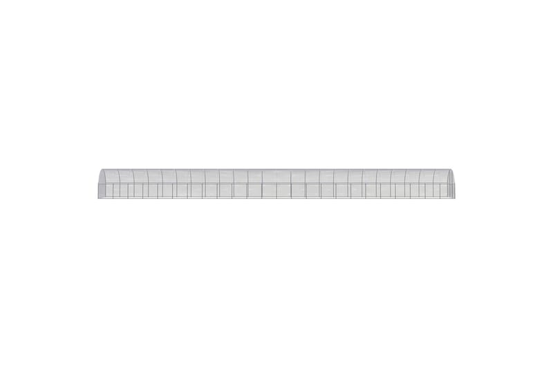 Utend�ørs hønsehus 3x24x2 m galvanisert stål - Silver - Sport & fritid - Til dyrene - Fugl - Hønsehus