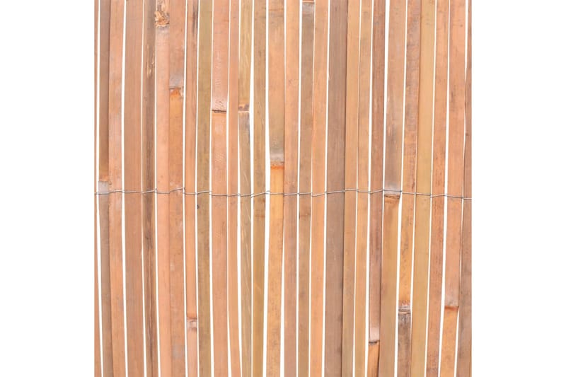 Bambusgjerde 100x600 cm - Brun - Tregjerde