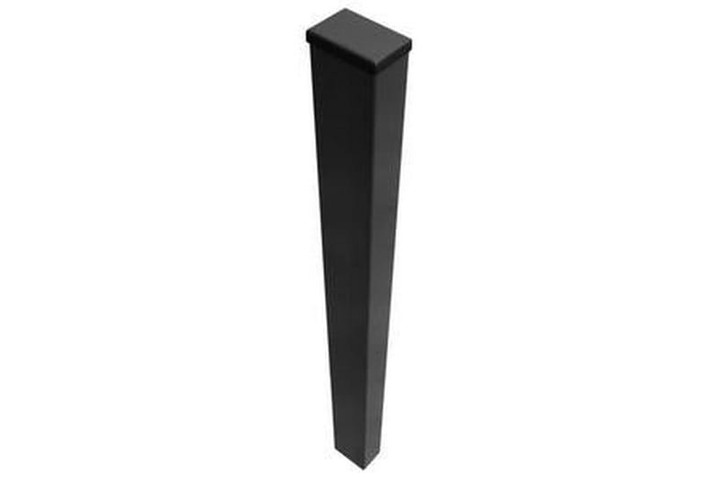 Fornorth Gjerdestolpe 220 cm - Svart - Hus & oppussing - Innsynsbeskyttelse & innhegning - Gjerde