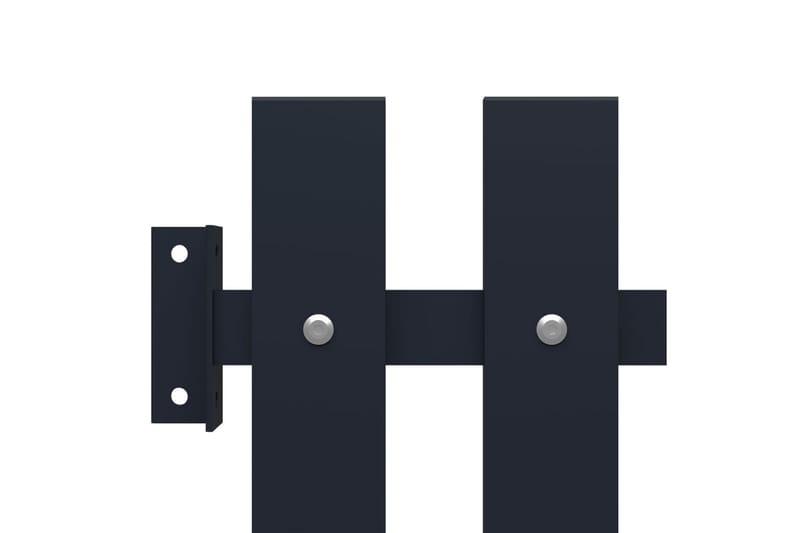 Gjerdepanel antrasitt 170,5x170 cm pulverlakkert stål - Antrasittgrå - Hus & oppussing - Innsynsbeskyttelse & innhegning - Gjerde
