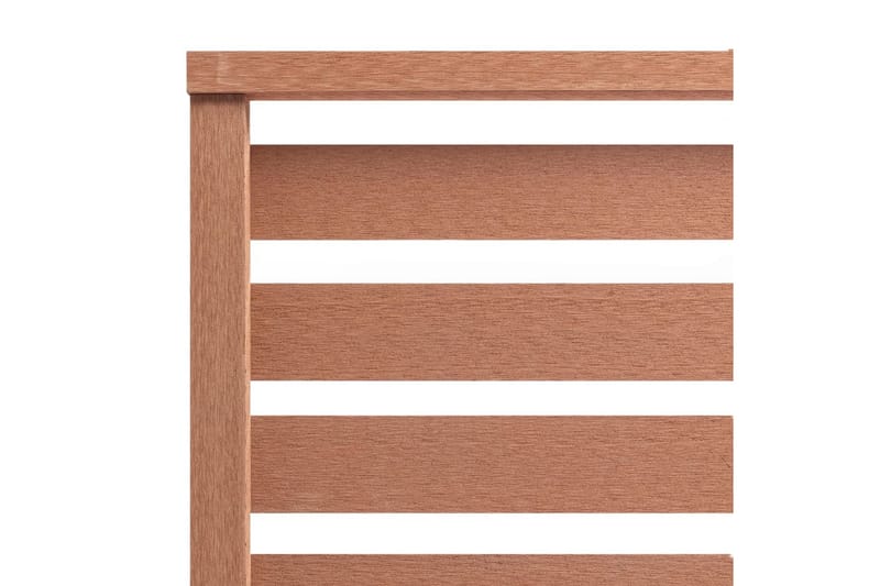 Gjerdepanel WPC 180x180 cm brun - Brun - Hus & oppussing - Innsynsbeskyttelse & innhegning - Gjerde