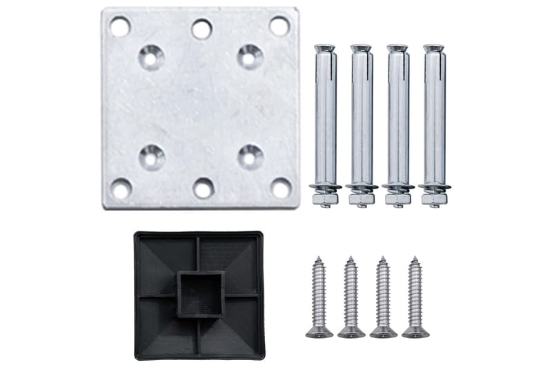 Gjerdepanel WPC 90x(100-180) cm brun - Hus & oppussing - Innsynsbeskyttelse & innhegning - Gjerde