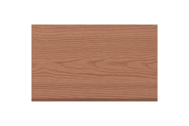 Gjerdepaneler 9 stk WPC 170 cm brun - Hus & oppussing - Innsynsbeskyttelse & innhegning - Gjerde