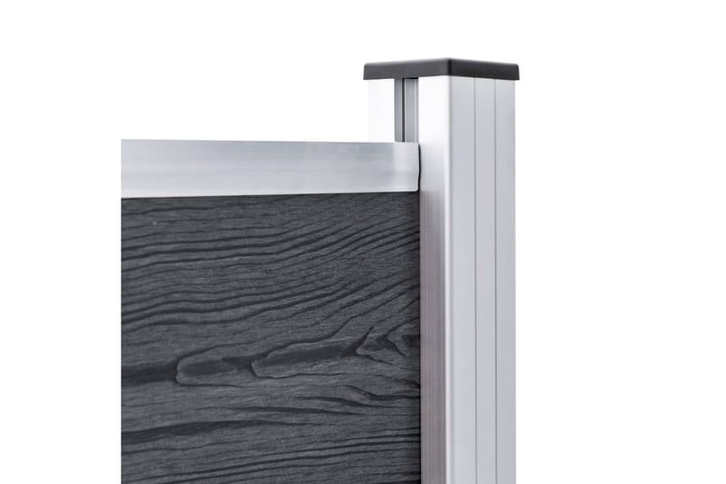 Gjerdestolper 2 stk aluminium 185 cm - Hus & oppussing - Innsynsbeskyttelse & innhegning - Gjerde