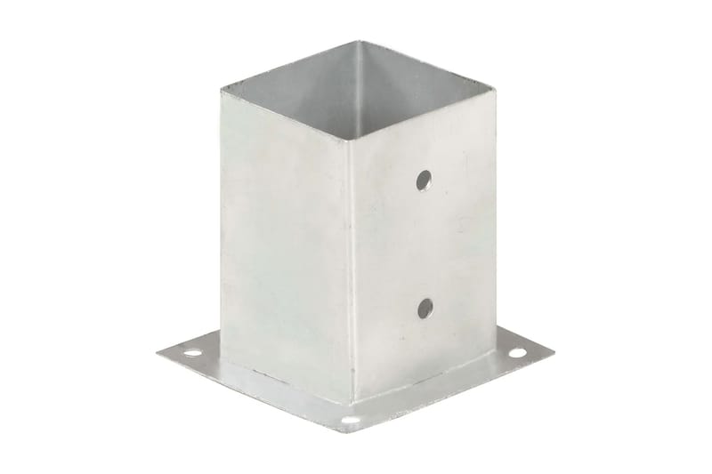 Stolpeankere 4 stk galvanisert metall 101 mm - Hus & oppussing - Innsynsbeskyttelse & innhegning - Gjerde