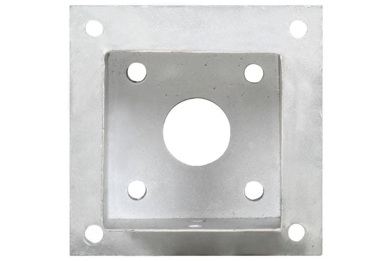 Stolpeankere 4 stk galvanisert metall 101 mm - Hus & oppussing - Innsynsbeskyttelse & innhegning - Gjerde