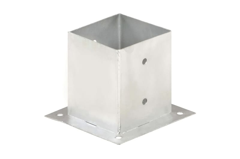 Stolpeankere 4 stk galvanisert metall 121 mm - Hus & oppussing - Innsynsbeskyttelse & innhegning - Gjerde