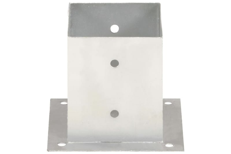 Stolpeankere 4 stk galvanisert metall 121 mm - Hus & oppussing - Innsynsbeskyttelse & innhegning - Gjerde