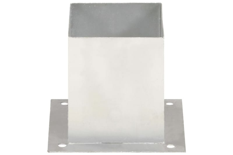 Stolpeankere 4 stk galvanisert metall 121 mm - Hus & oppussing - Innsynsbeskyttelse & innhegning - Gjerde