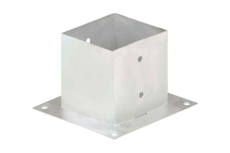 Stolpeankere 4 stk galvanisert metall 141 mm - Hus & oppussing - Innsynsbeskyttelse & innhegning - Gjerde