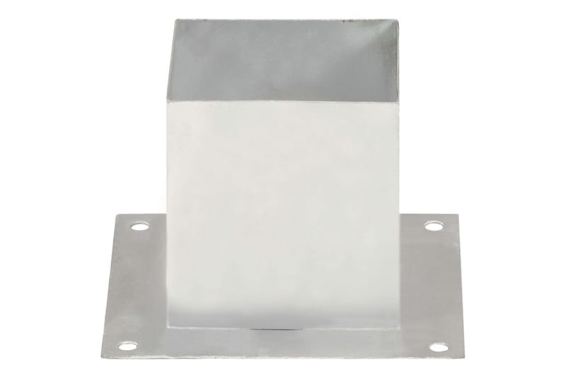 Stolpeankere 4 stk galvanisert metall 141 mm - Hus & oppussing - Innsynsbeskyttelse & innhegning - Gjerde