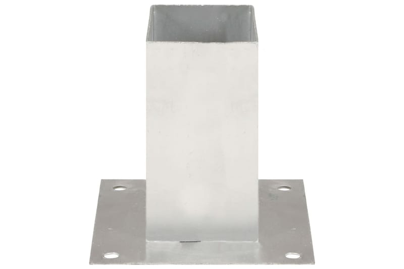 Stolpeankere 4 stk galvanisert metall 71 mm - Hus & oppussing - Innsynsbeskyttelse & innhegning - Gjerde