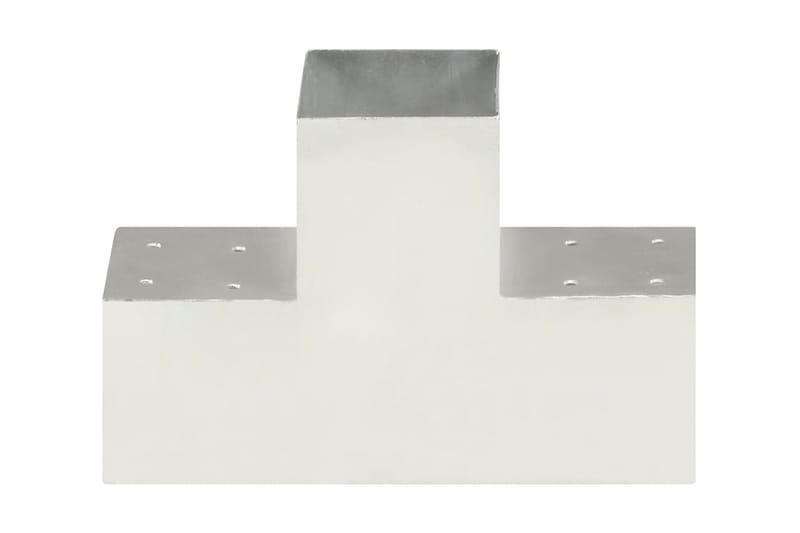 Stolpesko T-form galvanisert metall 101x101 mm - Hus & oppussing - Innsynsbeskyttelse & innhegning - Gjerde