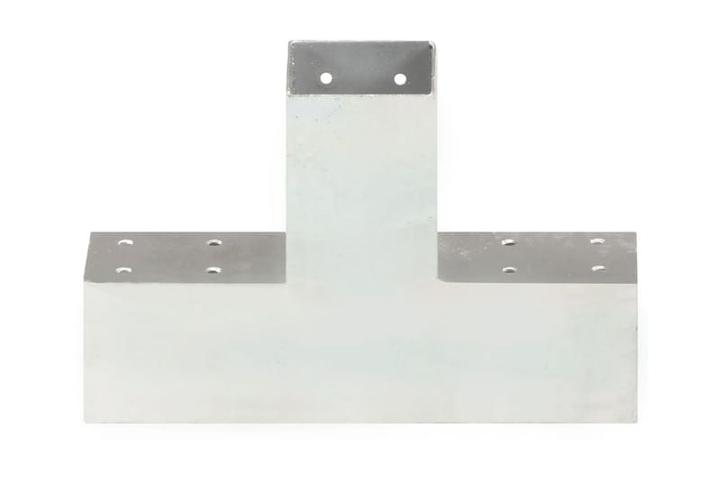 Stolpesko X-form galvanisert metall 71x71 mm - Hus & oppussing - Innsynsbeskyttelse & innhegning - Gjerde