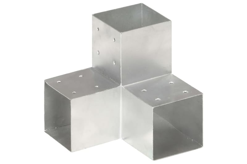 Stolpesko Y-form galvanisert metall 101x101 mm - Hus & oppussing - Innsynsbeskyttelse & innhegning - Gjerde
