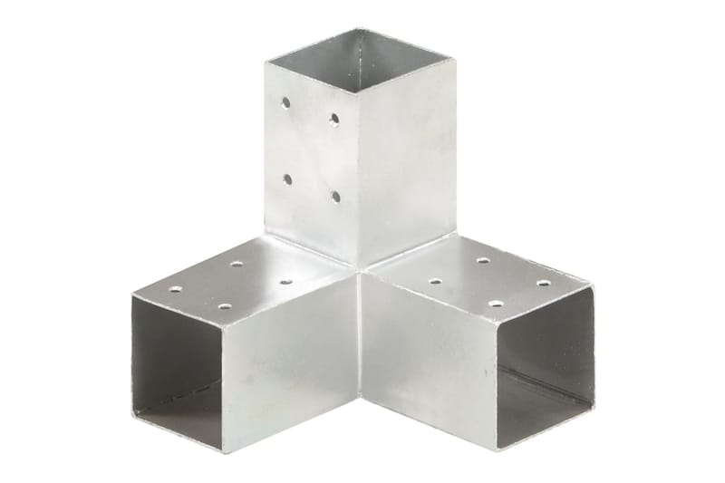Stolpesko Y-form galvanisert metall 71x71 mm - Hus & oppussing - Innsynsbeskyttelse & innhegning - Gjerde