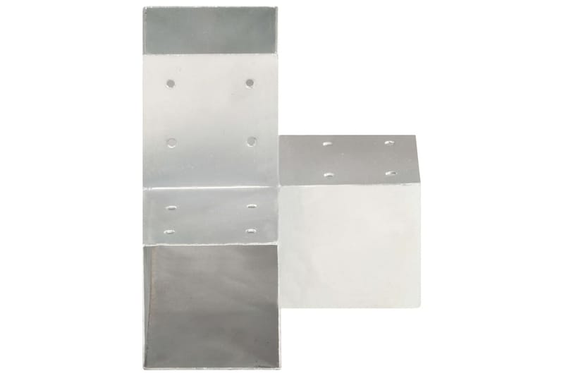 Stolpesko Y-form galvanisert metall 91x91 mm - Hus & oppussing - Innsynsbeskyttelse & innhegning - Gjerde