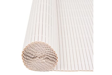 Dobbelsidet hagegjerde 90x300 cm hvit - Hus & oppussing - Innsynsbeskyttelse & innhegning - Gjerde