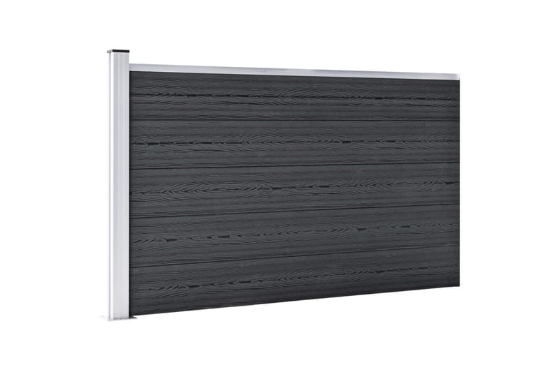Hagegjerde WPC 180x105 cm grå - Hus & oppussing - Innsynsbeskyttelse & innhegning - Gjerde