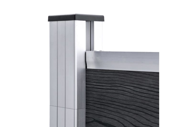 Hagegjerde WPC 180x186 cm grå - Hus & oppussing - Innsynsbeskyttelse & innhegning - Gjerde