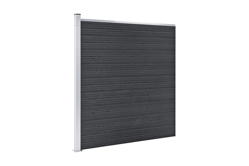 Hagegjerde WPC 180x186 cm grå - Hus & oppussing - Innsynsbeskyttelse & innhegning - Gjerde