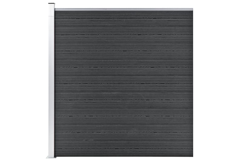 Hagegjerde WPC 180x186 cm grå - Hus & oppussing - Innsynsbeskyttelse & innhegning - Gjerde
