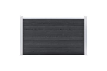 Hagegjerde WPC 353x106 cm grå - Hus & oppussing - Innsynsbeskyttelse & innhegning - Gjerde