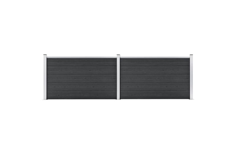 Hagegjerde WPC 353x106 cm grå - Hus & oppussing - Innsynsbeskyttelse & innhegning - Gjerde