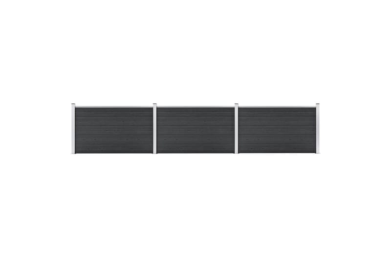 Hagegjerde WPC 526x106 cm grå - Hus & oppussing - Innsynsbeskyttelse & innhegning - Gjerde